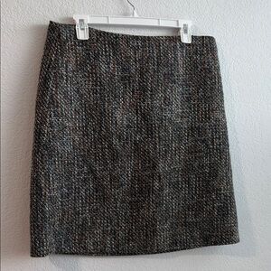 Elegant Ann Taylor Factory Tweed Skirt